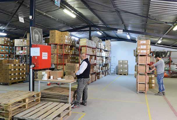 WAREHOUSE/DELIVERY DEPO/SEVKİYAT Material Warehouses: Material Requirement Planning (MRP) is executed in order to fulfill the customer orders in a timely manner and completely, and the specified