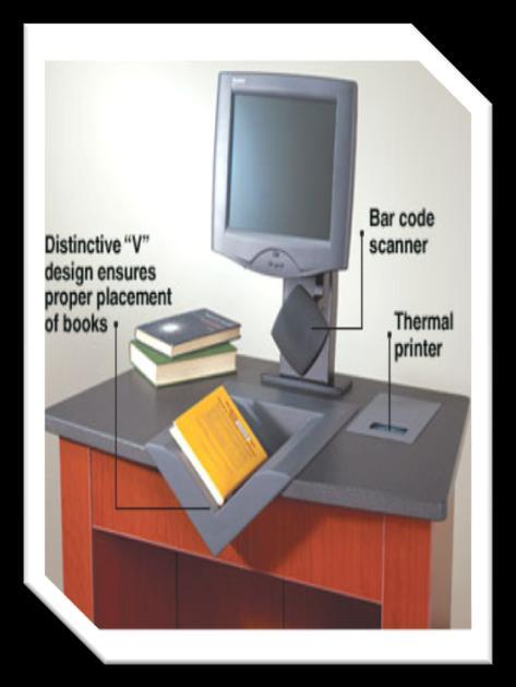 Kütüphane Selfcheck Cihazı 50