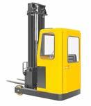 Elektrikli Forklift Model: CQD2H AC ES Seçenek Avantajları: DENGE: Büyük ve güçlü şase, forklift için yeterli dengeyi sağlar. Maks. kaldırma yüksekliği 9.5 metreye çıkabilir.