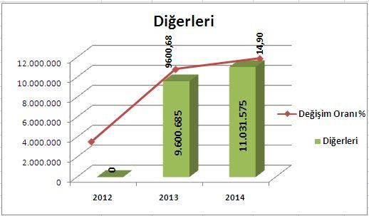 Tablo 12 c)- Diğerleri *065790 Diğerleri