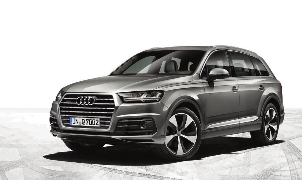 52 Sportif tasarımı mükemmelleştiren: S line Paketleri S line donanım ve aksesuar paketleri ile yeni Audi Q7 nizin sportif görünümünü öne çıkarın.