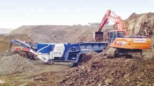 SEKTÖR DOSYASI Verimlilik mecburiyeti English translation jaw, together with US440i and UH640 cone crushers to work alongside two QA451 Doublescreens.