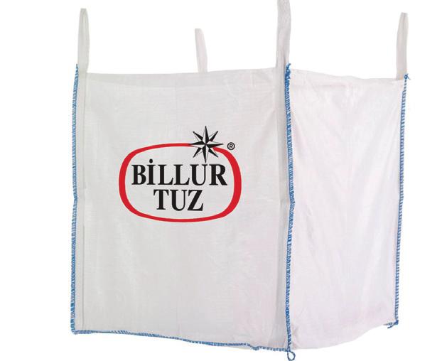 Rafine İyotlu Sanayi Tuzu Iodized PDV Salt Rafine Katkısız Sanayi Tuzu Anticaking Free PDV Salt Net Ağırlık Net Weight Ambalaj Package 25 kg PE Bag 25 kg PP Bag 1000 kg* Big Bag *Talep  Net Ağırlık