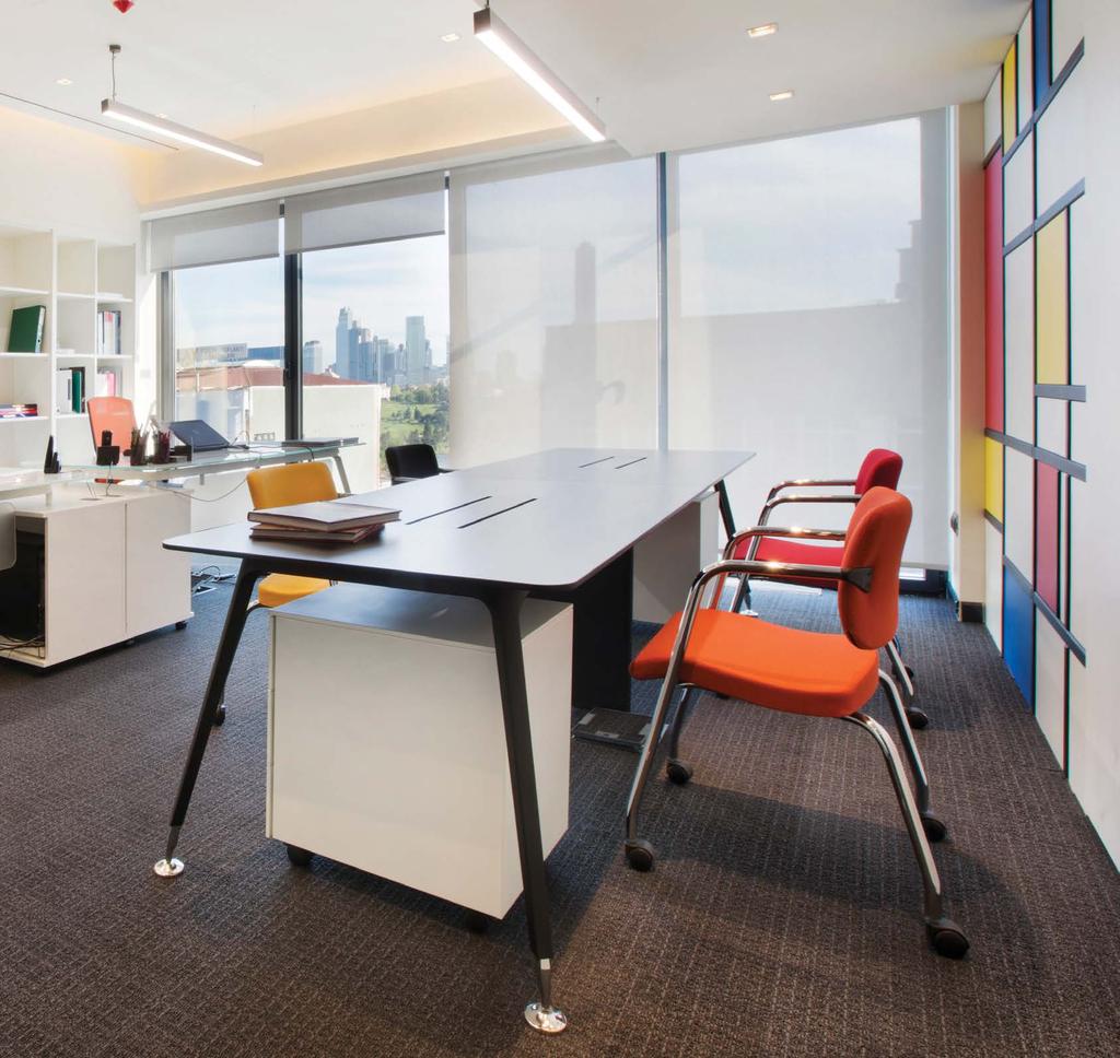 07. Ofisler Nurus iş hayatına yönelik yaratıcı ve akılcı çözümler sunar.
