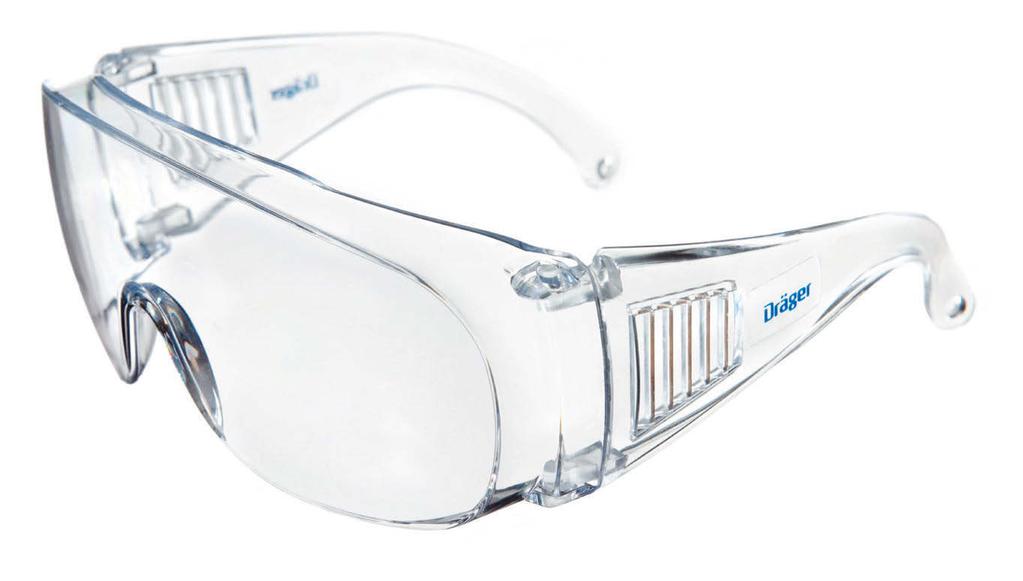 Dräger X-pect 8100 Gözlük Kılıfı Koruyucu Gözlük Dräger X-pect 8100 gözlük kılıfları, çok sayıda uygulama ve ziyaretçiler için klasik koruyucu gözlük modelleridir.