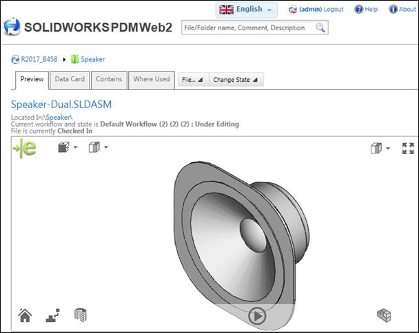 SOLIDWORKS PDM SOLIDWORKS dosyaları.