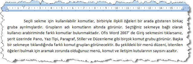 197 İletişim kutusunda bulunan Hizalama sekmesinde bulunan açılır oka tıklayarak istediğimiz hizalamayı yapabilir ve önizlemeden metnin nasıl görüleceğine bakabiliriz. 3.3.2.4.