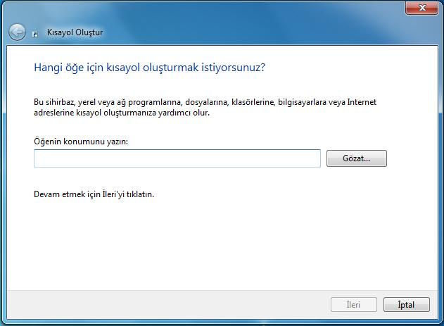 Böylece, dosya ve klasörleri açmak, programları çalıştırmak için her seferinde o dosya ya da programın olduğu yere gitmeniz gerekmez.