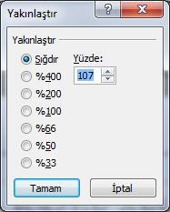 Bu alternatiflerin tümünde eğer belge son yapılan değişiklikten sonra kaydedilmediyse belgeyi kaydedebileceğimiz bir seçenek ekrana gelir. 2.2.9.