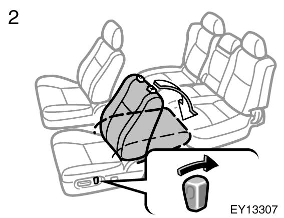 Arka koltuklar (3.koltuklar hariç) Arka koltuk ile ilgili uyarýlar Arka koltuklarýn ayarlanmasý 2. Koltuk arkalýðý açý ayar düðmesini kaydýrarak koltuk arkalýðýný yatýrýnýz.