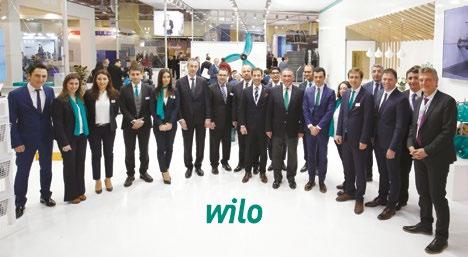 Wilo nun altyapı teknolojilerindeki yenilikçi ürünlerini sergilediği standı yoğun ilgi görerek fuarın en çok ziyaret edilen standları arasında yer aldı.