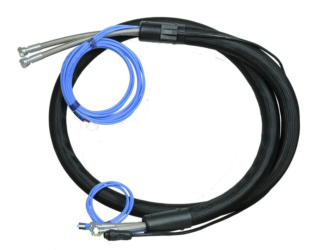 Endüstriyel Isıtmalı Hortumlar / Industrial Heated Hoses Isıtmalı reçine hortumları Heated resin hoses Çift kompenant 2K ısıtmalı