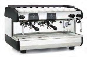 mat siyah renk gövdeli» Boyler kapasitesi: 10 litre M24 PREMIUM APPIA2 M24 PREMIUM APPIA2 Espresso Kahve Makinesi 2 Gruplu Espresso Coffee Machine 2 Grouped Espresso Kahve Makinesi 2 Gruplu Espresso