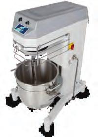 HAZIRLIK EKİPMANLARI / Preparation Equipment Planet Mikserler Planet Mixers Hamur İşleme Makineleri Dough Preparation Machines Yoğurma, karıştırma ve çırpma işlemleri sayesinde pastane, yemekhane,
