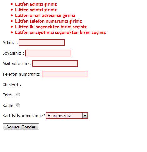 Son olarak ise projemizi çalıştırıyoruz ve şekil-3 teki gibi ekran çıktısını görüyoruz Şekil 3 3.4.2 Asp.