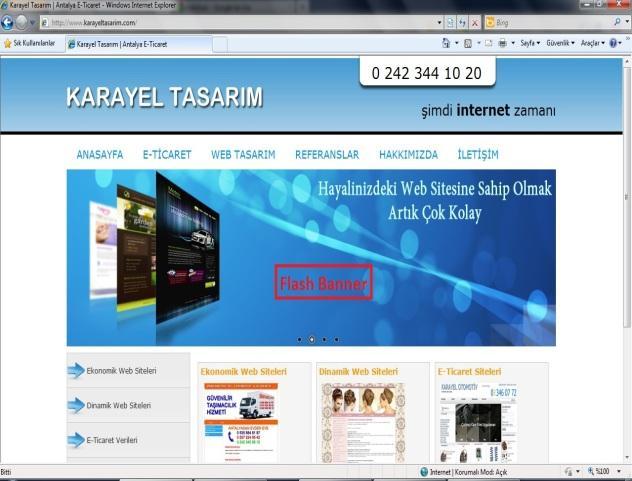 4.6 Asp.NET MVC ile Dinamik Masterpage ( Layout )Seçimi Teknolojinin hızla geliştiği dünyamızda hemen hemen tüm işlerimizi internet aracılığıyla yapmaktayız.