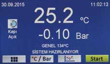 yerleştirilen döndürülebilir raf kızağı ile standart raflar veya sterilizasyon kasetleri kullanabilme imkanı