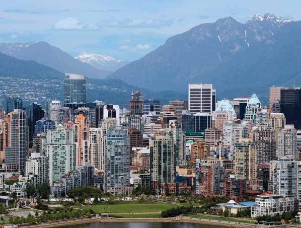 ELS/Vancouver, Vancouver ın merkezinde güzel bir konumda yer alır. Nadir doğal güzellikleri ve kültür çeşitliliği ile ünlü Vancouver, Kanada batı yakasının incisi olarak bilinir.