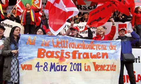 Almanya da işçi ve kadın hareketi ve kitlelerin düşünce tarzı için mücadele