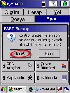 Buradan yeni iş aç seçilir ve Adı bölümüne bir isim verilerek (Örnek: SABIT) yeni bir iş oluşturulur. Karşımıza iş ayarları menüsü gelir.