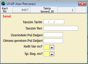 b/ç alanı diğer seçildiğinde; Alacak No alanınına Kredi kartı Numarası, Fatura Numarası gibi belge numarası