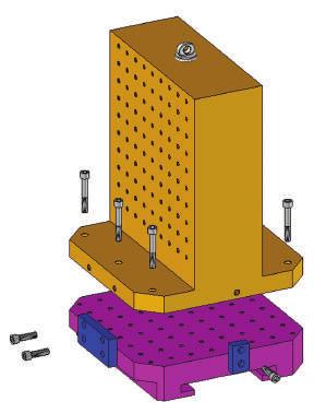 02 Talebe göre çelik burçlu işler sertleştirilmiştir. Prouct 27 Horizontal Processing Cube Rectangular (with Hole) Material is normalize as GG 2 DIN. Workpiece can be applie on two faces.