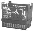 Aksesuar AGK20 Kilit açma düğmesi uzatması AGV50.100 AZL2 için sinyal kablosu, RJ11 soketli, kablo uzunluğu 1 m, 10'lu paket AGV50.