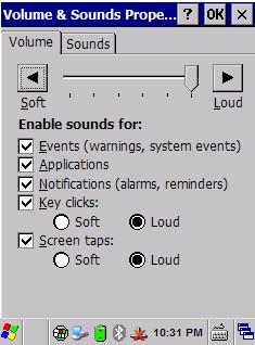 Volume & Sounds Volume & Sounds programı ile uygulamalarda kullanılabilecek seslerin kullanım şekli, ses seviyesi, melodisi gibi tanımlamaların belirlenmesini sağlar.