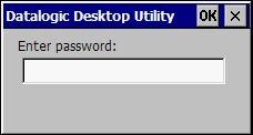 DDU programında bir şifre belirlendiği taktirde DDU programına bir sonraki girişlerde şifre girişi istenecektir. Örnek şifre giriş ekranı aşağıdaki gibidir.