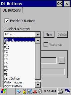 DL Buttons ayar programının ekran görüntüsü aşağıdaki gibidir. Enable DLButtons : DL Buttons programının aktif/pasif eidlmesini sağlar. 1.