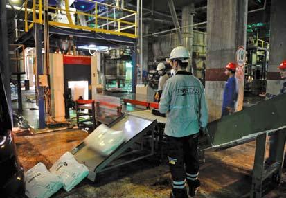 Klor Alkali Fabrikası ndaki tüm işlemler ve üretim süreçleri panel