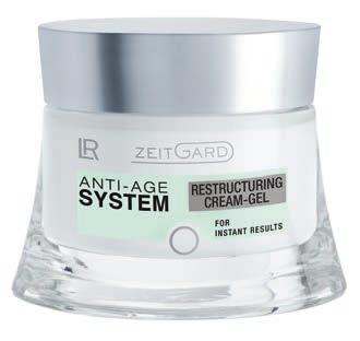 1.2 ZEITGARD ANTI-AGE SİSTEMİ ZEITGARD Anti-Age Sistemi Cildi Yeniden Yapılandıran Jel Krem 50 ml Satıș İddiaları Olgun cildin yapılandırılması için özel tasarlanmıș etken madde kombinasyonu Cilde