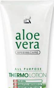 6.1 ALOE VERA ÖZEL BAKIM Aloe Vera Thermo Losyon 100 ml SATIȘ İDDIALARI Doğal ve eterik yağlar içeren cilt bakımı yapan losyon. Hoș bir sıcaklık etkisi verir. Kan akıșını destekler.