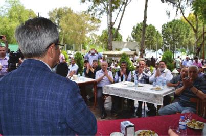 tokalaşma, küçük hasbihal şeklinde faaliyetlerle değerlendirilmiştir. Bu faaliyetlerimiz zaman zaman Adana nın piknik kültürüne uygun bir şekilde toplanan Dernek, STK vb.