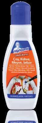 PROFESYONEL LEKE ÇIKARICILAR / PROFESSIONAL STAIN REMOVERS KATI-SIVI YAĞ & GRES YAĞI LEKE ÇIKARICI / OIL, FAT & GREASE STAIN REMOVER ÇAY, KAHVE, MEYVE & SEBZE LEKE ÇIKARICI / TEA, COFFEE, FRUIT &