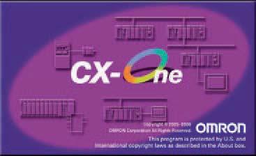 CX-One Yazılım Komple makine otomasyonu için tüm gereksinimlerinizi karşılayan, entegre Tek Yazılım Bu tek programlama ve yapılandırma ortamı, CX-One adlı entegre bir yazılım yönetim aracıdır ve