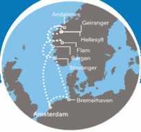 Costa Magica ile BAŞTAN SONA NORVEÇ FİYORDLARI Amsterdam Bergen Geiranger/Hellesylt Andalsnes Flam Stavanger Bremerhaven Amsterdam 11 TEMMUZ 2017 (9 gece 10 gün) 01.