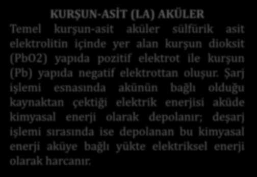 Şarj işlemi esnasında ak n n bağlı olduğu kaynaktan çektiği elektrik enerjisi ak de kimyasal enerji olarak