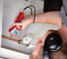 Test & Kaçak Tespit Gaz Tesisatlarının & Kapların Testi ROLeak Aqua Plus Genel amaçlı akustik su kaçak arama cihazı Kullanımı kolay, su boru hatların akustik kaçak tespiti için kullanışlı cihaz n