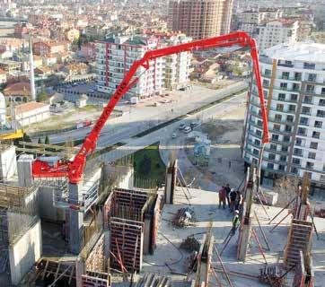 H 18 sınıfının en uzun ve en hafifidir. H18 geniş ölçekli projelerin vazgeçilmez beton dağıtıcısıdır. Özellikle AVM, Otel ve Hastane projelerinde tercih edilir.