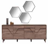 ENZA HOME BOOK / 07 TREND HARİTASI ZARAFETİN GEOMETRİSİ Geometrik desenlerin yalın dinamizmi yeni sezonda modern dekorasyonun