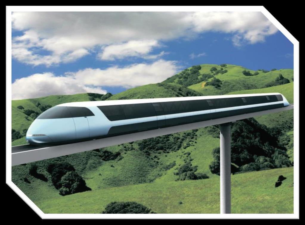 Bölgelerarası Yolcu Taşımacılığı Hızı: 500 km/saat Kapasite: 50-100 yolcu Havadaki sürüş yüksekliği: 30-50 m Kolon uzunluğu: