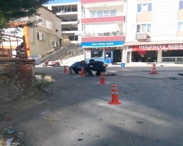 Öncel Caddesi (6 adet park yasağı levhası), Göllü Bağları mevkii (6 adet durak levhası),