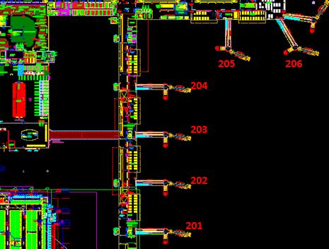 365 m² dir. Bu iskeleye seviye değişikliği olmaksızın ulaşılmaktadır (Şekil 4.105)