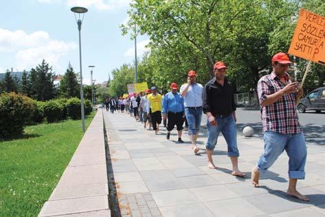 2 solfasol Ankara nın Gayriresmi Gazetesi Haziran 2012 Örgütlü Sendika Çankaya Belediyesi nde Greve Yattı Çankaya Belediyesi nde örgütlü olan DİSK e bağlı Genel-İş Sendikası ayağa kalkmış durumda.