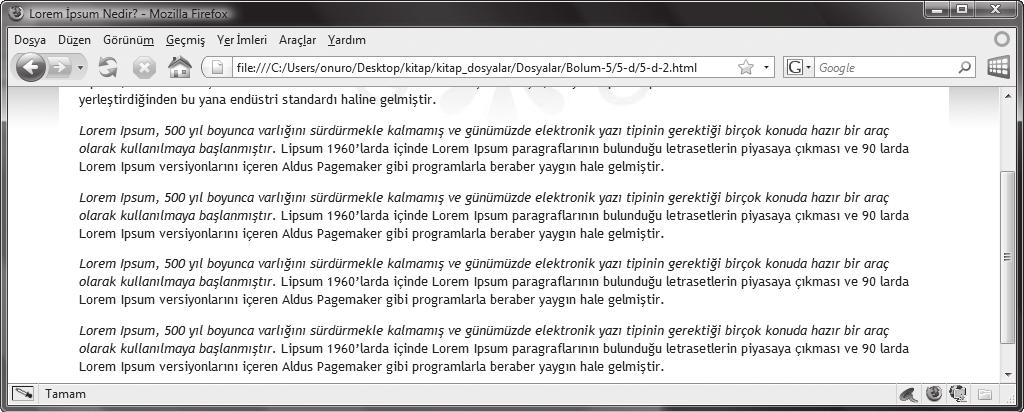 silmemiz (bu özellik girilmediği sürece varsayılan olarak scroll edecektir) veya ona scroll değeri verebiliriz: body {