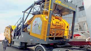 cycle/hr >Mikser Özellikleri / Mixer Specifications Mikser Kapasitesi / Mixer Capacity 1,0 m³ Kuru Kapasite/ Dry Capacity 1.500 lt Sıkıştırılmış Beton / Compacted Concrete 1.