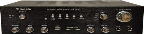 Güç : 2x35W Aliminyum Panel USB / SD Card / MP3 Destekler MP3 için Uzaktan Kumanda Bass / Tiz / Balance Ayarı Ana Ses Ayarı Mic. Echo/Mic. Ses Ayarı 2 Mikrofon Girişi Siyah 5 $113.