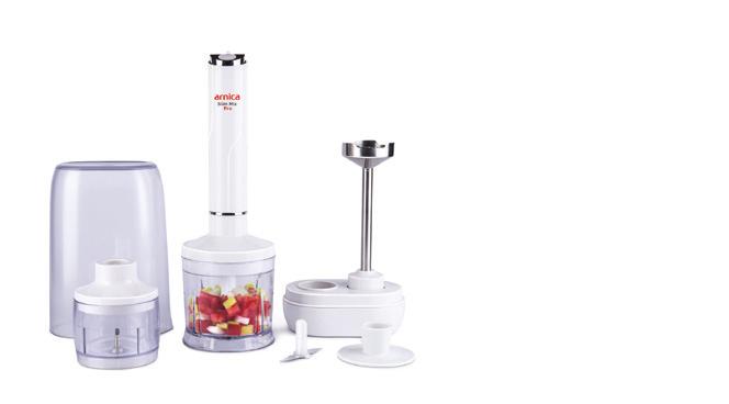 engelleyen metal blender ucu Ultra ince tasarım 199,00 TL ORBİTAL MİX EL BLENDER SETİ GH21530 500 W DC motor 2 hız ayarı Çift başlıklı çırpıcı Paslanmaz çelik blender aparatı