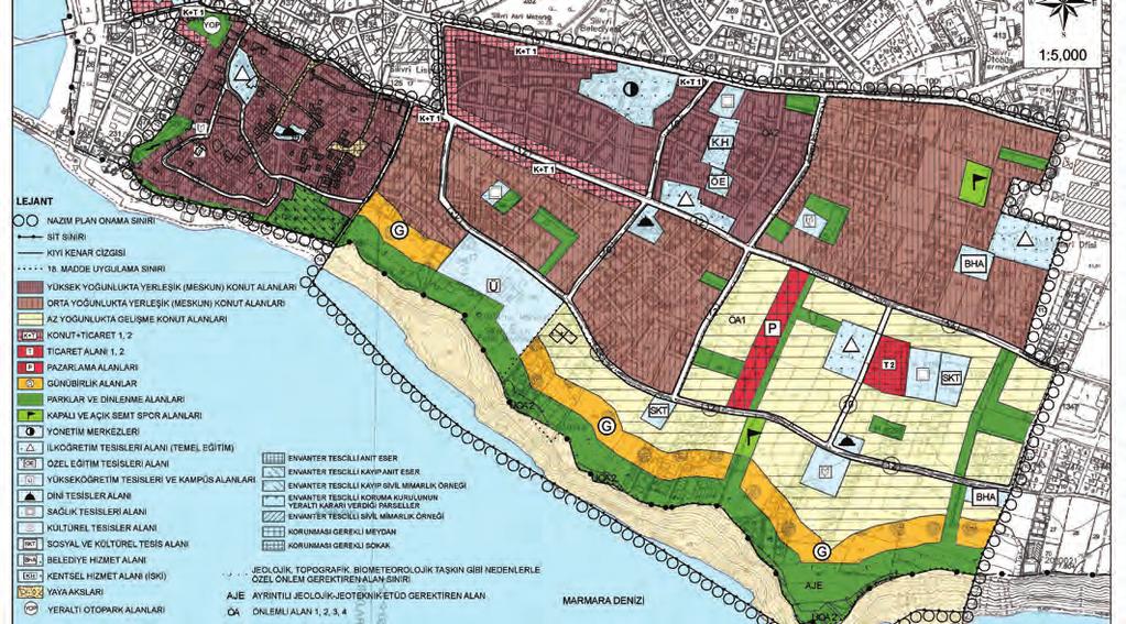 Planlama Alanı: 87.2 H. Planlama Nüfusu: 1768 kişi Bölgenin 27.03.